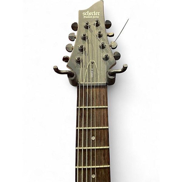 Used Schecter Guitar Research Omen 8 Burgundy Solid Body Electric Guitar