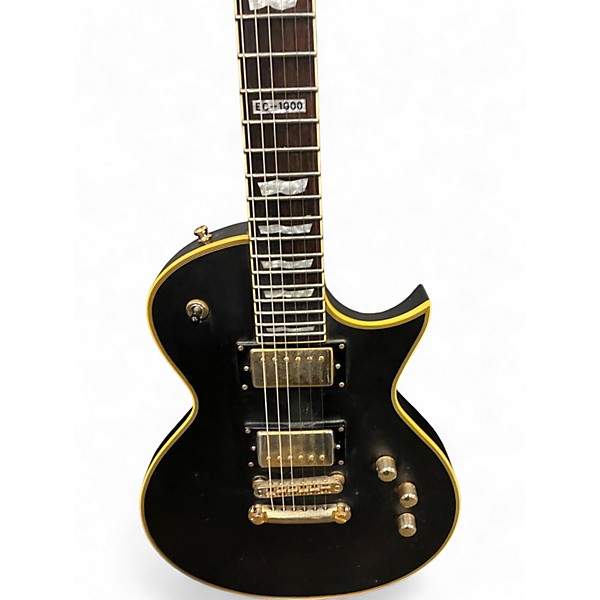 Used ESP LTD EC1000 Black Solid Body Electric Guitar