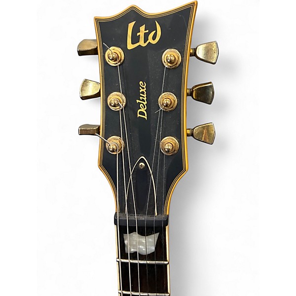 Used ESP LTD EC1000 Black Solid Body Electric Guitar