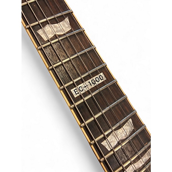 Used ESP LTD EC1000 Black Solid Body Electric Guitar