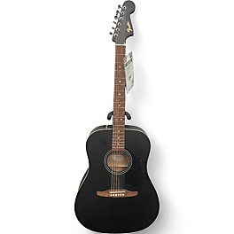 Used Fender California Debut Redondo Black Acoustic Guitar
