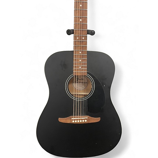 Used Fender California Debut Redondo Black Acoustic Guitar