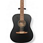 Used Fender California Debut Redondo Black Acoustic Guitar