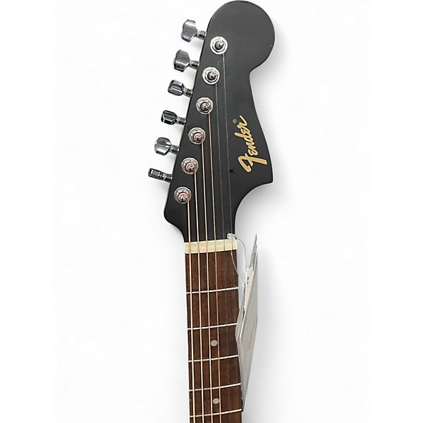 Used Fender California Debut Redondo Black Acoustic Guitar