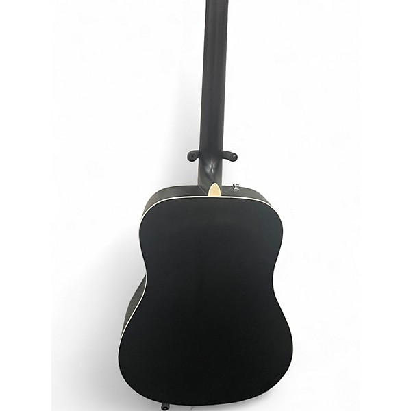 Used Fender California Debut Redondo Black Acoustic Guitar