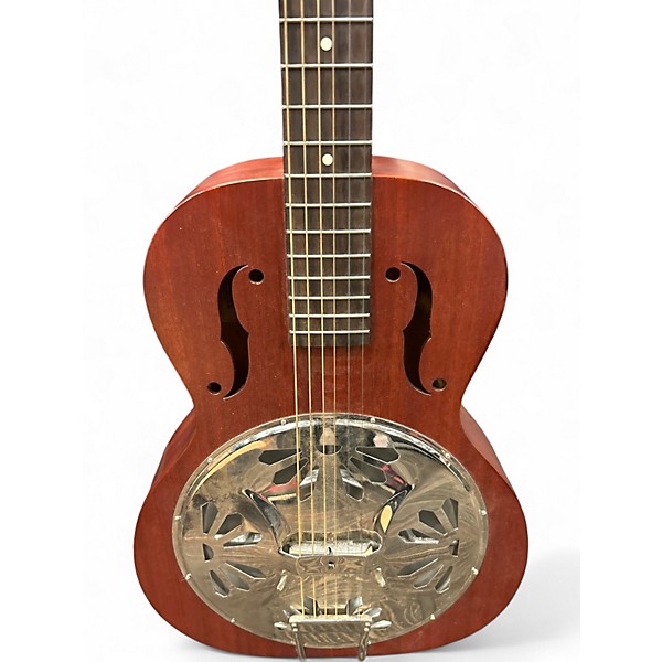 Used Gretsch Guitars G9200 Boxcar Round Neck Natural Resonator Guitar