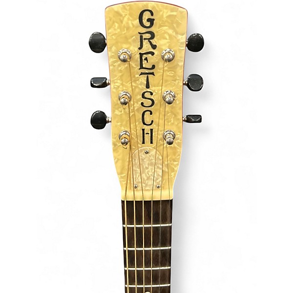 Used Gretsch Guitars G9200 Boxcar Round Neck Natural Resonator Guitar