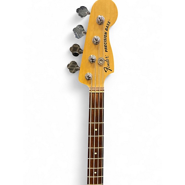 Used 2011 Fender American Special Precision Bass Olympic White Electric Bass Guitar