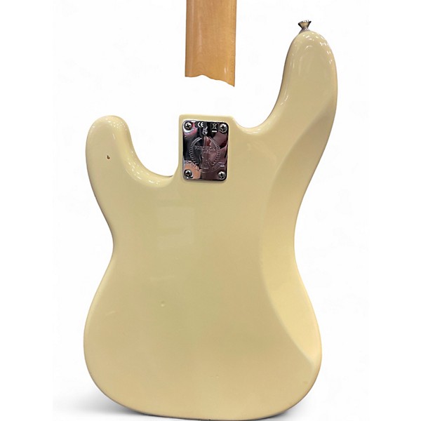 Used 2011 Fender American Special Precision Bass Olympic White Electric Bass Guitar