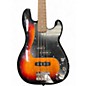 Used Squier Precision Bass 2 Tone Sunburst Electric Bass Guitar