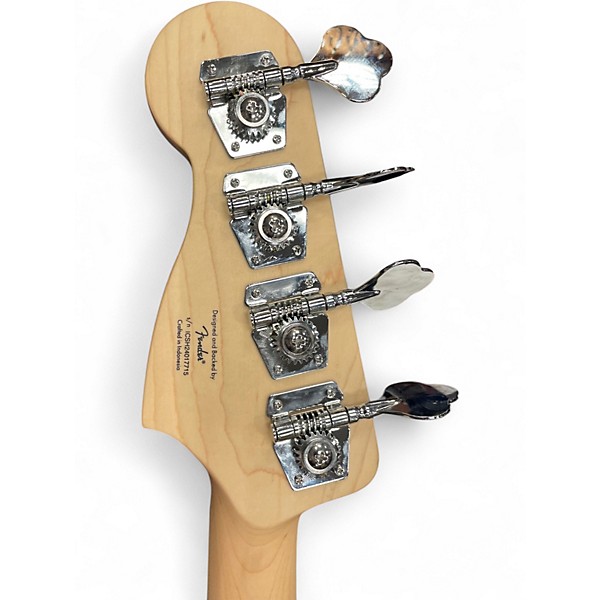 Used Squier Precision Bass 2 Tone Sunburst Electric Bass Guitar