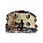 Used SJC Drums 14X6.5 Custom Snare Dirty Mint Drum