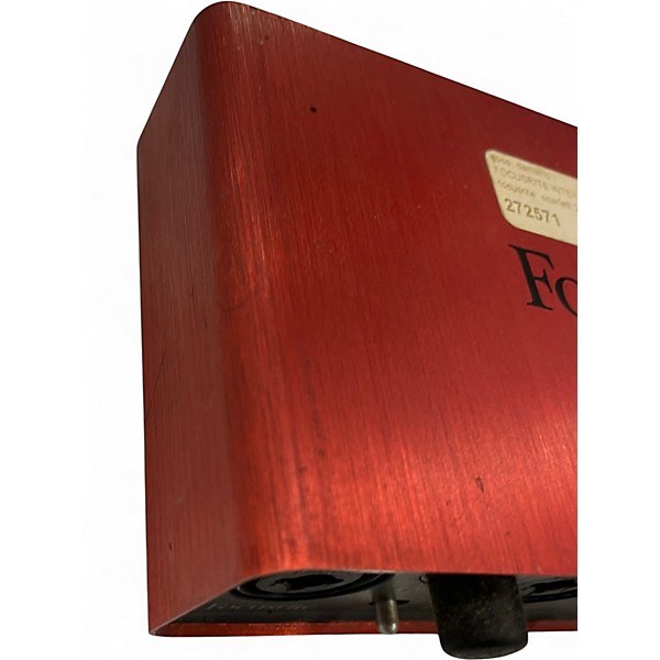 Used Focusrite Scarlett 2i2 Audio Interface