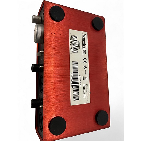 Used Focusrite Scarlett 2i2 Audio Interface