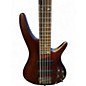 Used Ibanez SR505 5 String Walnut Electric Bass Guitar