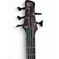 Used Ibanez SR505 5 String Walnut Electric Bass Guitar