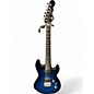 Used G&L Jerry Cantrell Signature Superhawk Deluxe Blue to Black Fade Solid Body Electric Guitar thumbnail
