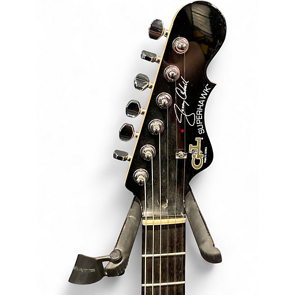 Used G&L Jerry Cantrell Signature Superhawk Deluxe Blue to Black Fade Solid Body Electric Guitar