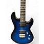 Used G&L Jerry Cantrell Signature Superhawk Deluxe Blue to Black Fade Solid Body Electric Guitar