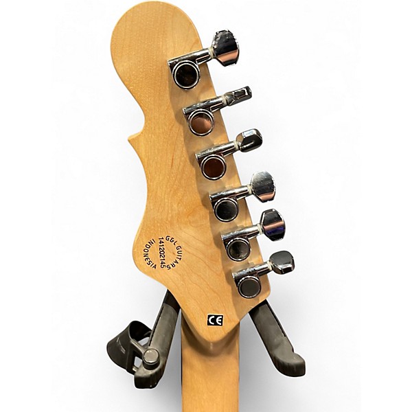 Used G&L Jerry Cantrell Signature Superhawk Deluxe Blue to Black Fade Solid Body Electric Guitar