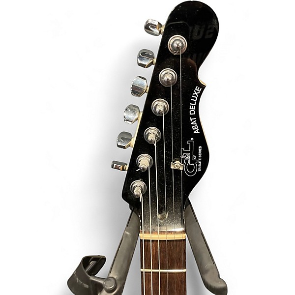 Used G&L ASAT Deluxe Blue to Black Fade Solid Body Electric Guitar