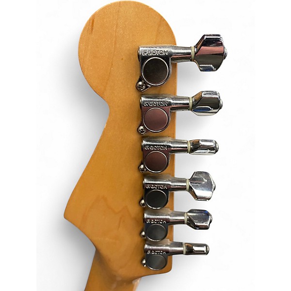 Used Fender Japanese Stratocaster Red Solid Body Electric Guitar