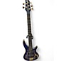 Used Ibanez sr2605 blue burl burst Electric Bass Guitar thumbnail