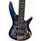Used Ibanez sr2605 blue burl burst Electric Bass Guitar