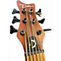 Used Dean Edge 6 6 String Brown Electric Bass Guitar