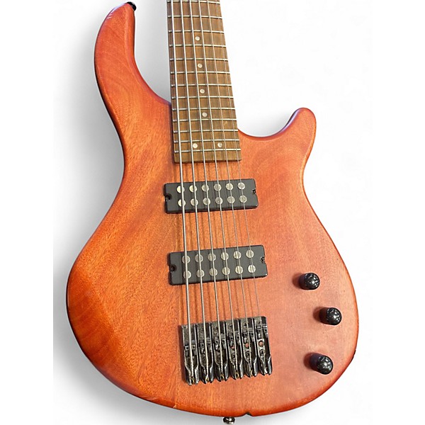 Used Dean Edge 6 6 String Brown Electric Bass Guitar