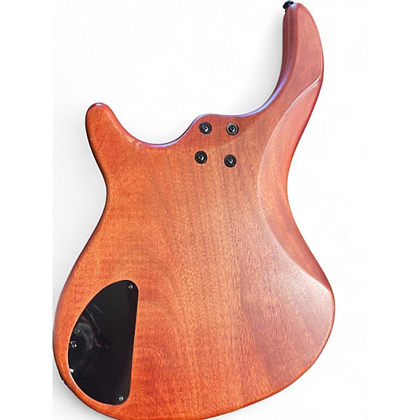 Used Dean Edge 6 6 String Brown Electric Bass Guitar