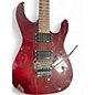 Used ESP LTD M100FM Red Solid Body Electric Guitar