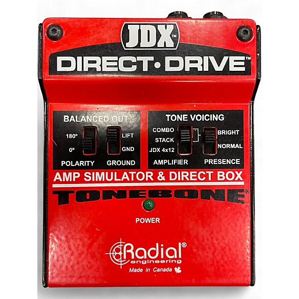 Used Radial Engineering JDX DIRECT DRIVE Direct Box