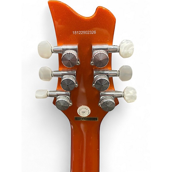 Used Kramer Assault Plus Metallic Orange Solid Body Electric Guitar