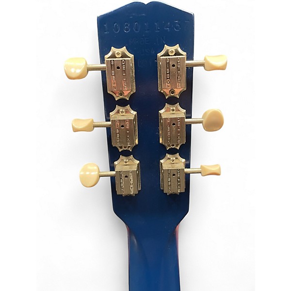 Used 2011 Gibson Les Paul Melody Maker satin blue Solid Body Electric Guitar