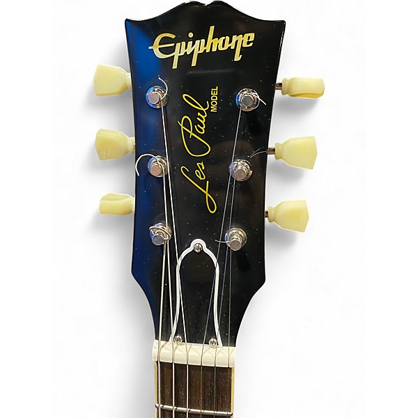 Used Epiphone Inspired by Gibson Custom 1959 Les Paul Standard Tobacco Burst Solid Body Electric Guitar