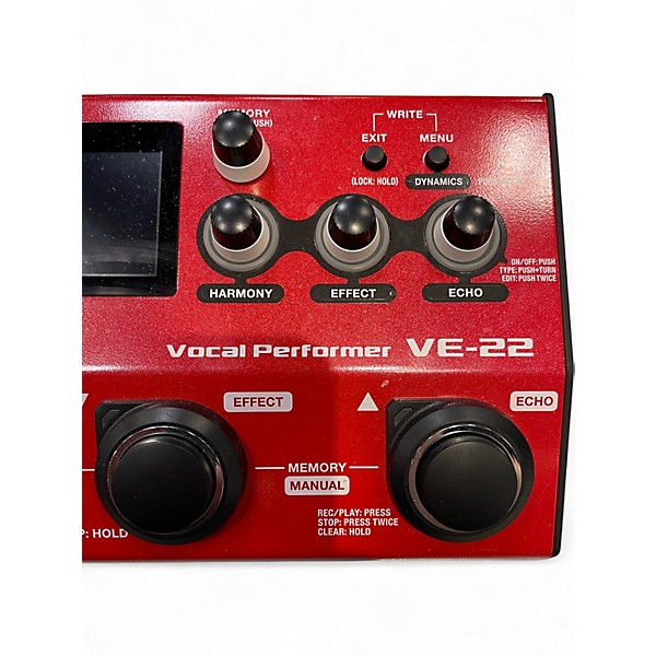 Used BOSS VE-22 Vocal Processor