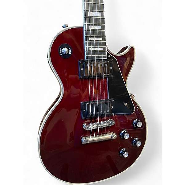 Used Epiphone Jerry Cantrell "Wino" Les Paul Custom Wine Red Solid Body Electric Guitar