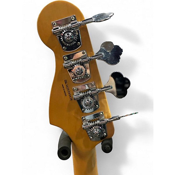 Used Fender Standard Precision Bass Candy Apple Red Electric Bass Guitar