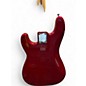Used Fender Standard Precision Bass Candy Apple Red Electric Bass Guitar