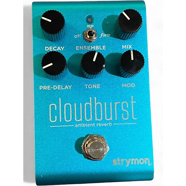 Used Strymon CLOUDBURST AMBIENT REVERB Effect Pedal