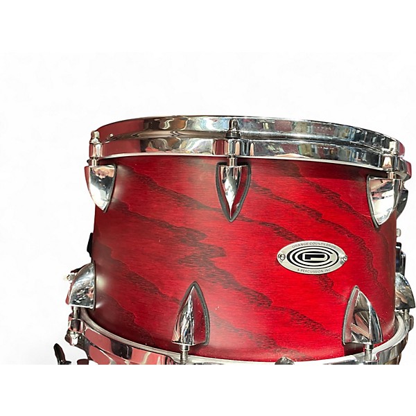 Used Orange County Drum & Percussion 13in Maple Ash Snare Drum   Chestnut Matte Drum