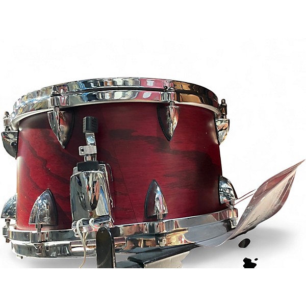 Used Orange County Drum & Percussion 13in Maple Ash Snare Drum   Chestnut Matte Drum