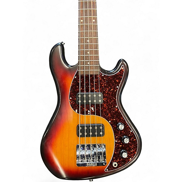 Used 2013 Gibson EB5 5 String Sunburst Electric Bass Guitar