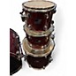 Used Ludwig 5 Piece Backbeat Ruby Drum Kit