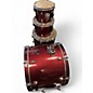 Used Ludwig 5 Piece Backbeat Ruby Drum Kit