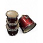 Used Ludwig 5 Piece Backbeat Ruby Drum Kit