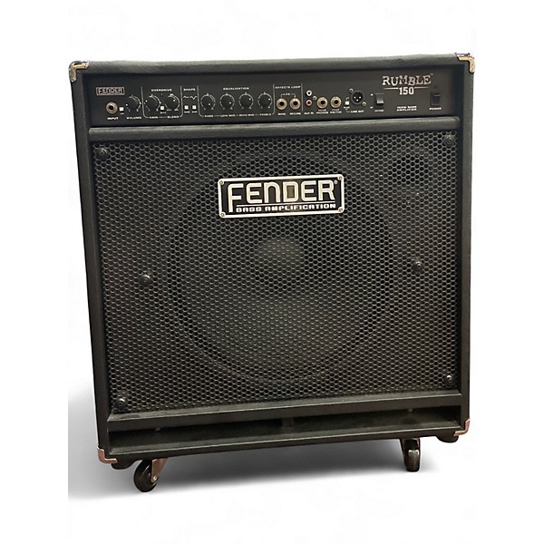 Used Fender Rumble 150 150W 1x15 Bass Combo Amp