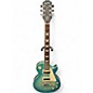 Used Epiphone Les Paul Traditional Pro IV BLUE  Solid Body Electric Guitar thumbnail