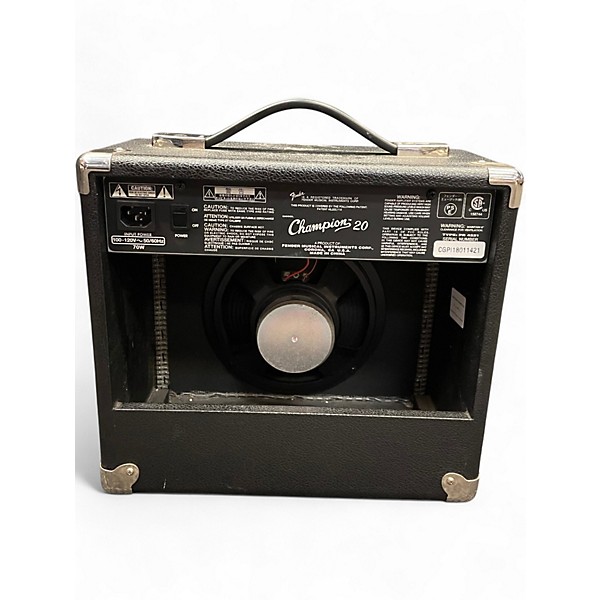 Used Fender Champion 20 20-Watt 1x8" Guitar Practice Amp Guitar Combo Amp